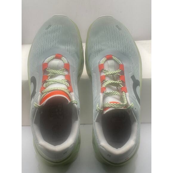 On Cloudmonster Women’s Running Shoes Glacier/Meadow Size 8.5 Width B - Medium - Picture 5 of 10